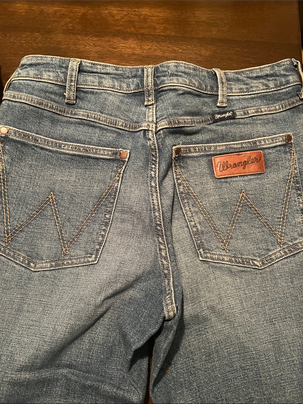 Wrangler Women's Boot Cut Retro Denim Blue Jeans